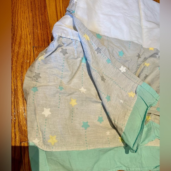 Crib bedding Set baby blanket skirt sheet elephant gray - Picture 3 of 6